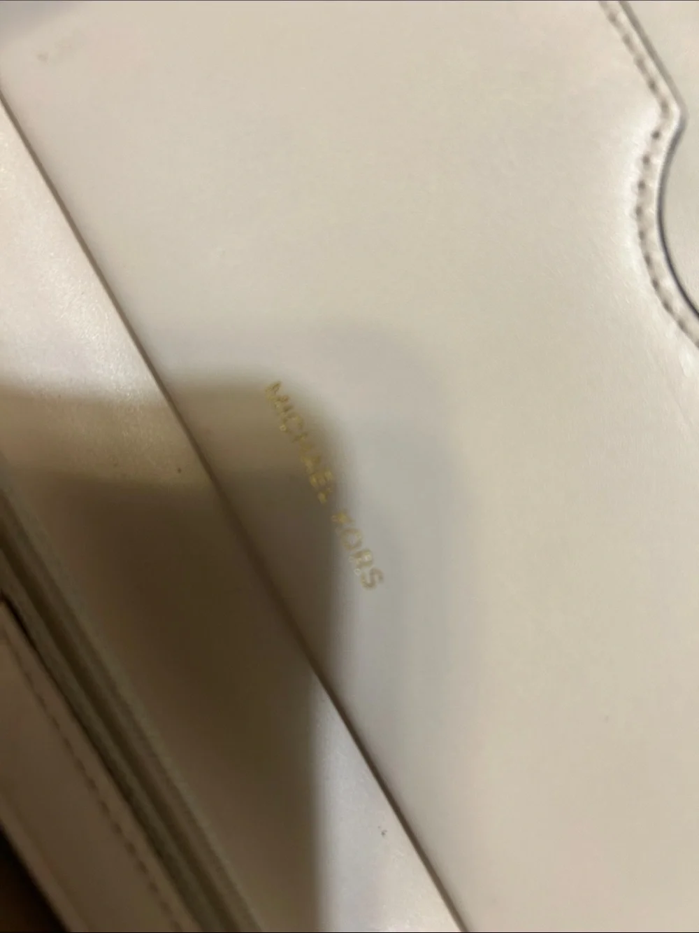 Michael Kors Tricolor Blush & Neutral Leather Wristlet